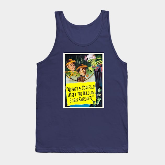 Abbott & Costello Meet The Killer Tank Top by Vandalay Industries